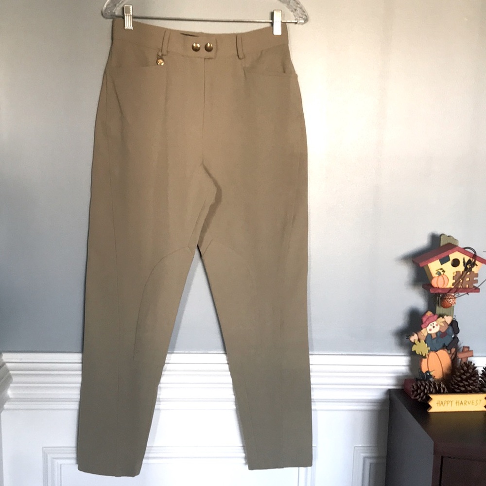 Burberry Khaki Dress Pants sz 12
